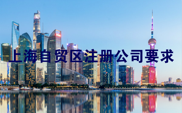 上海自贸区注册公司要求