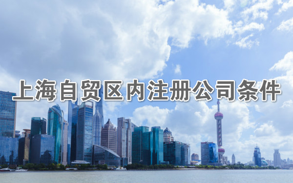 上海自贸区内注册公司条件