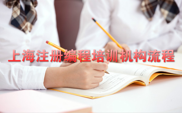 上海注册编程培训机构流程