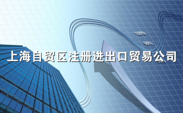 上海自贸区注册进出口贸易公司